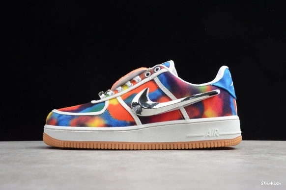 Nike Force Air Low AQ4211-002 1 '07 Multi-Color Para-Noise 0901
